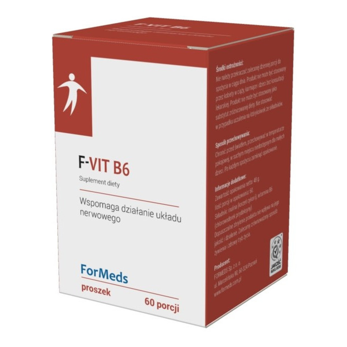 Formeds F-vit b6 suplement diety w proszku 48g