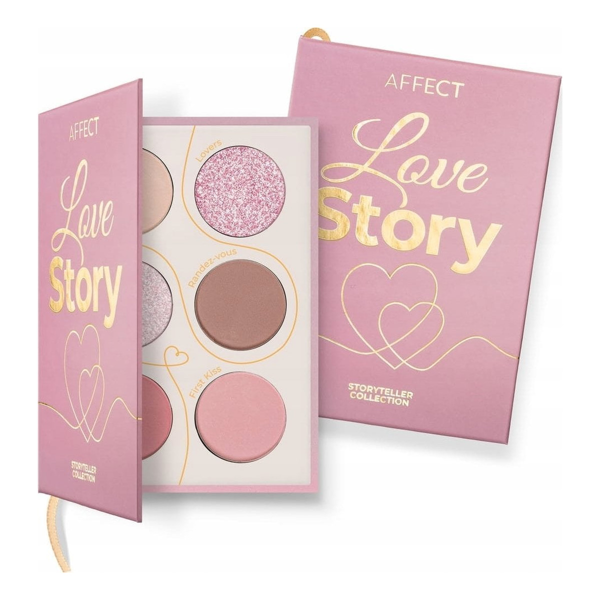 Affect Love Story Mini paleta cieni do powiek