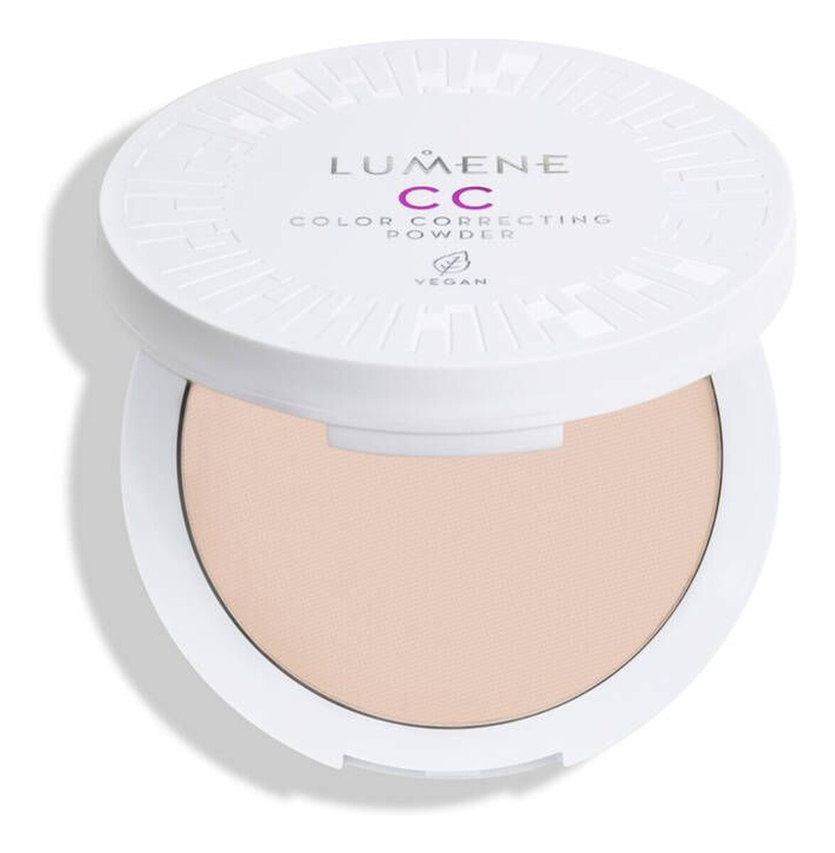 Prasowany puder korygująco-utrwalający