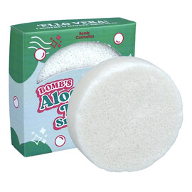 Aloe there smooth skin facial sponge gąbka do twarzy z aloesem