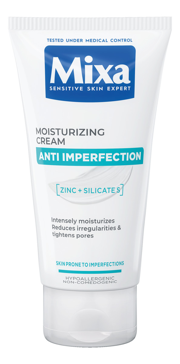 Krem Nawilżający Do Twarzy Przeciw Niedoskonałościom 2w1 2x50ml