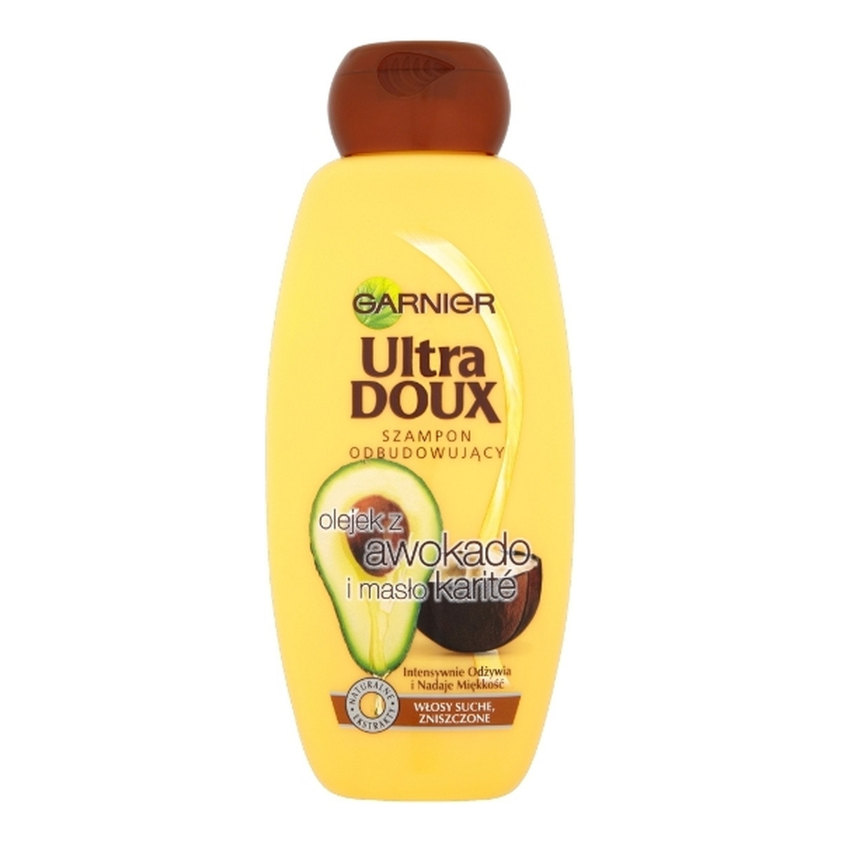 Garnier Awokado i Masło Karite Ultra Doux Szampon Do Włosów Zniszczonych 400ml
