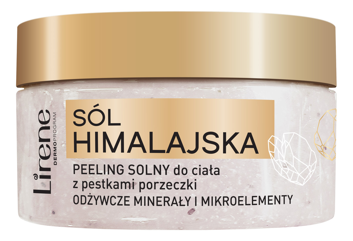 PEELING SOLNY DO CIAŁA Z PESTKAMI PORZECZKI