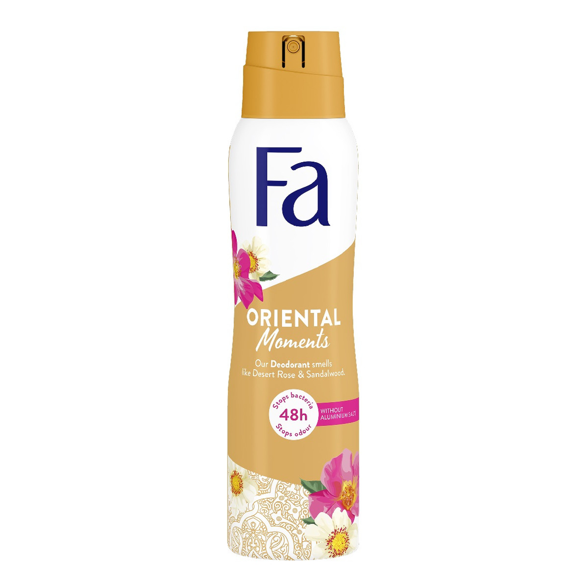 Fa Oriental Moments Dezodorant w sprayu o zapachu róży pustynnej i drzewa sandałowego 150ml