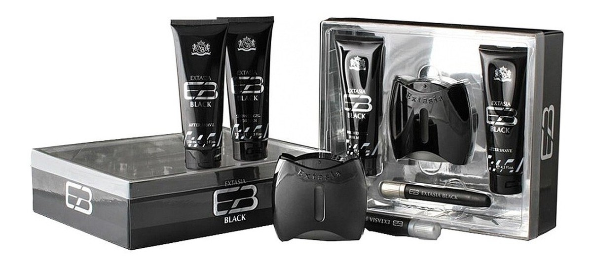 Zestaw woda toaletowa spray 100ml + balsam po goleniu 130ml + żel pod prysznic 130ml + woda toaletowa spray 15ml