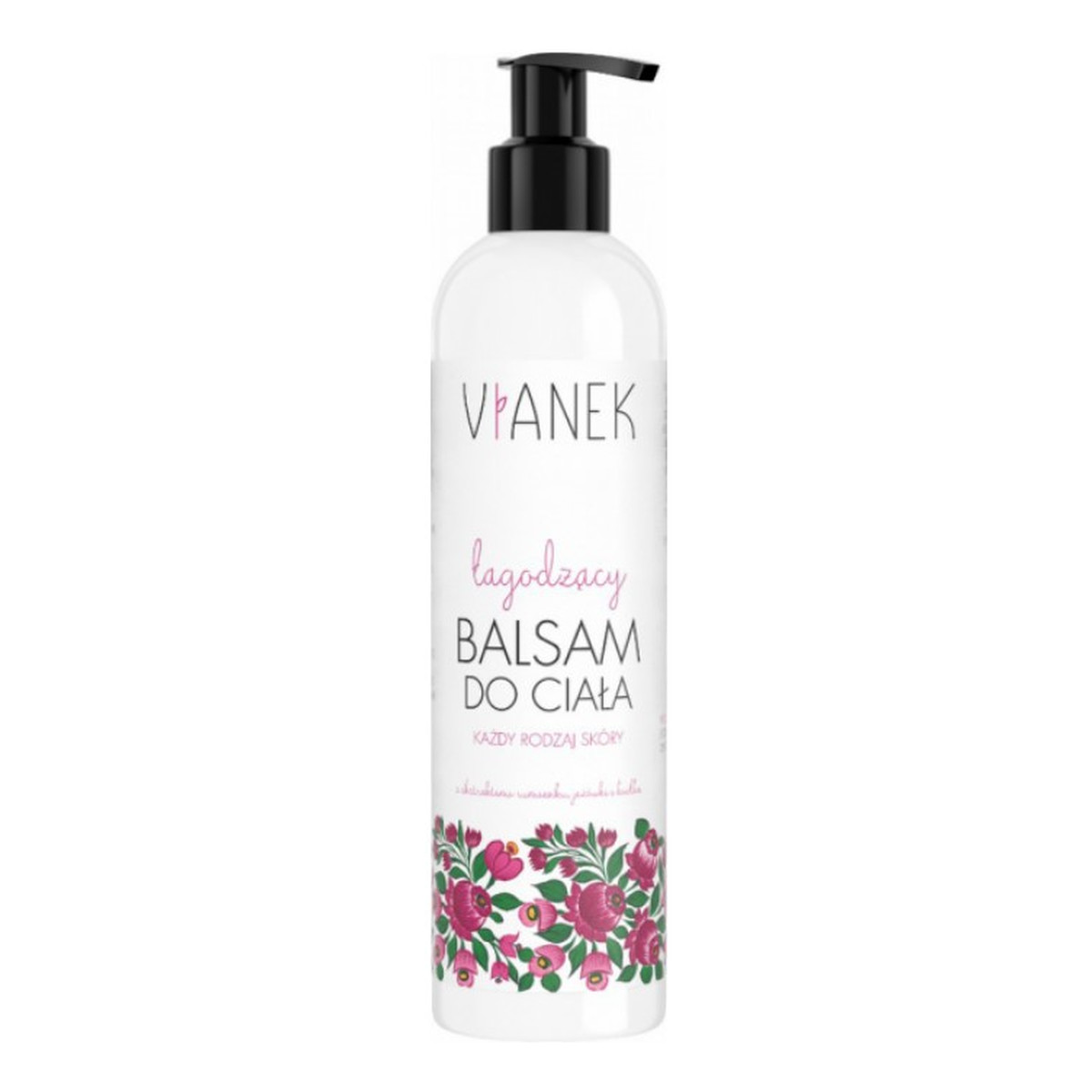 Vianek Łagodzący Balsam do ciała z ekstraktem z jeżówki rumianku i kozłka 300ml