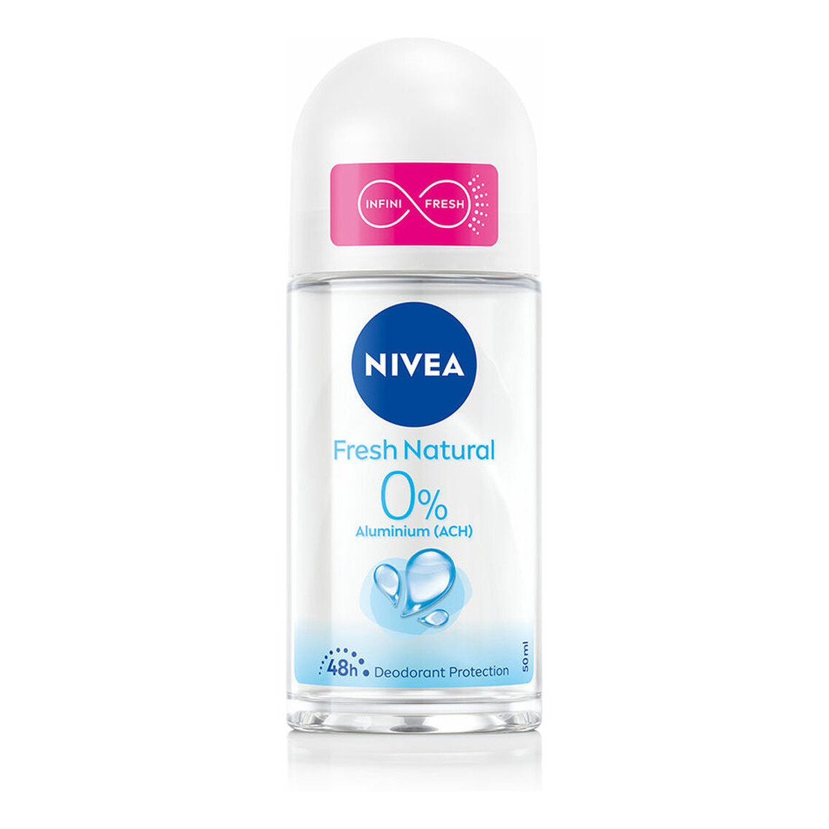 Nivea Fresh Natural Antyperspirant roll on dla kobiet 50ml