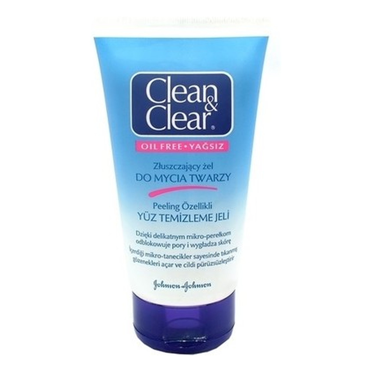 Clean & Clear Żel Złuszczający Do Mycia Twarzy 150ml
