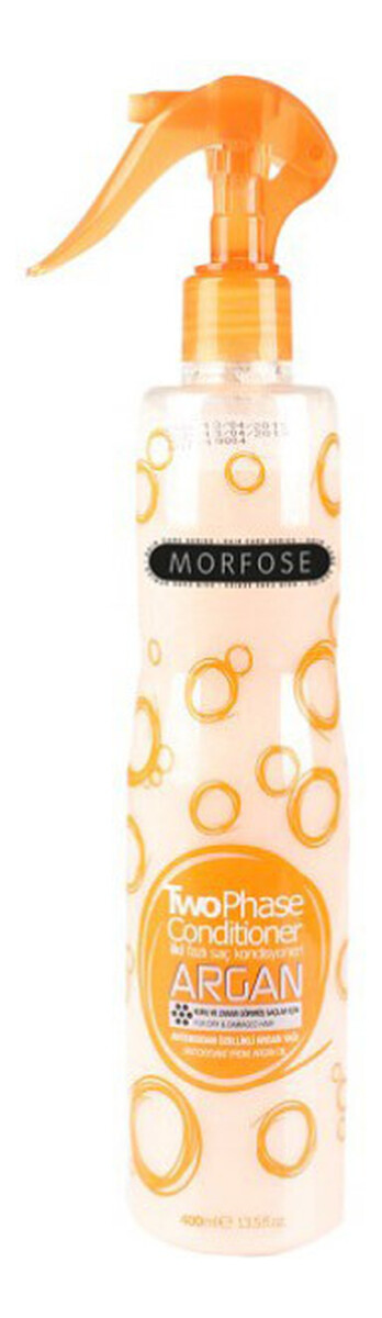 arganowa odżywka 2-fazowa dla suchych połamanych i zniszczonych włosów