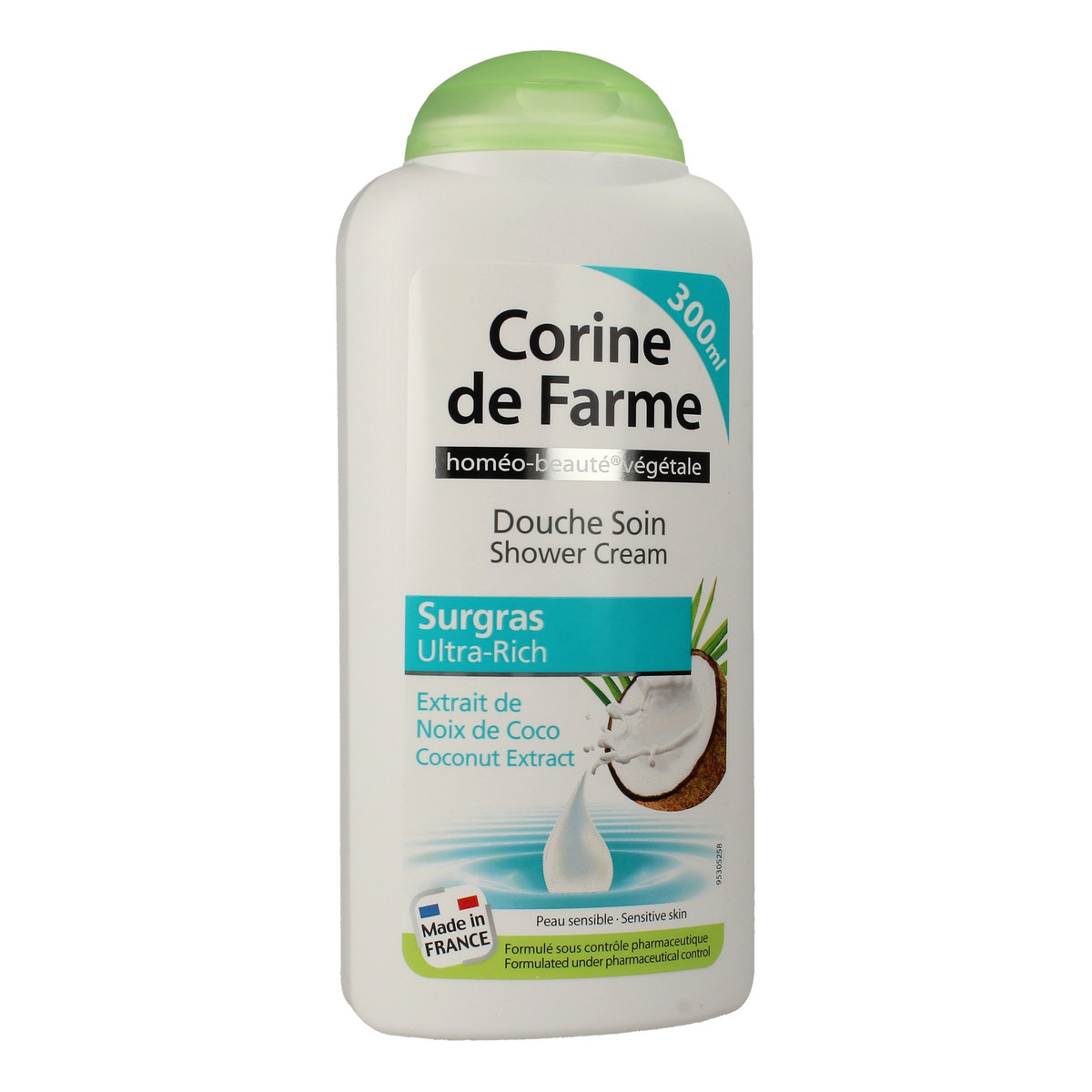 Corine De Farme HBV Kremowy Żel pod prysznic Kokos 300ml