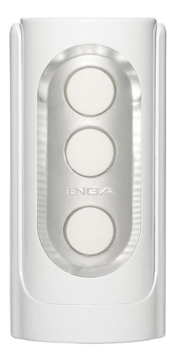 Flip hole masturbator wielokrotnego użytku white