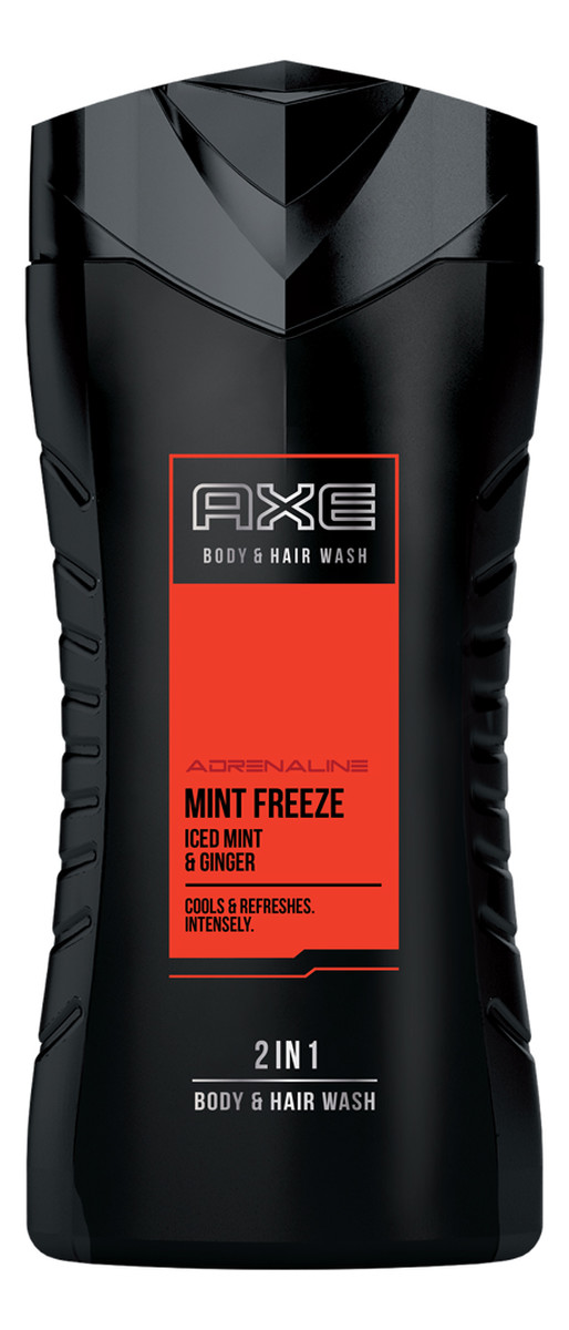 żel pod prysznic i szampon Adrenaline Mint Freeze
