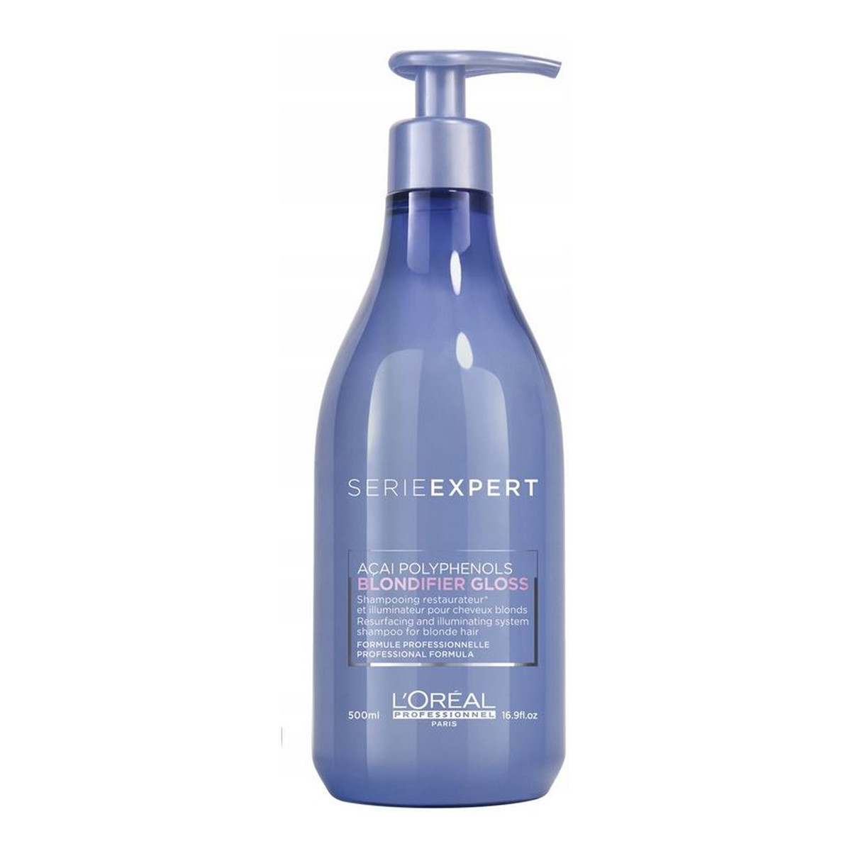 L'Oreal Paris Serie Expert Blondifier Gloss szampon nadający i przywracający blask włosom rozjaśnianym lub dekoloryzowanym 500ml