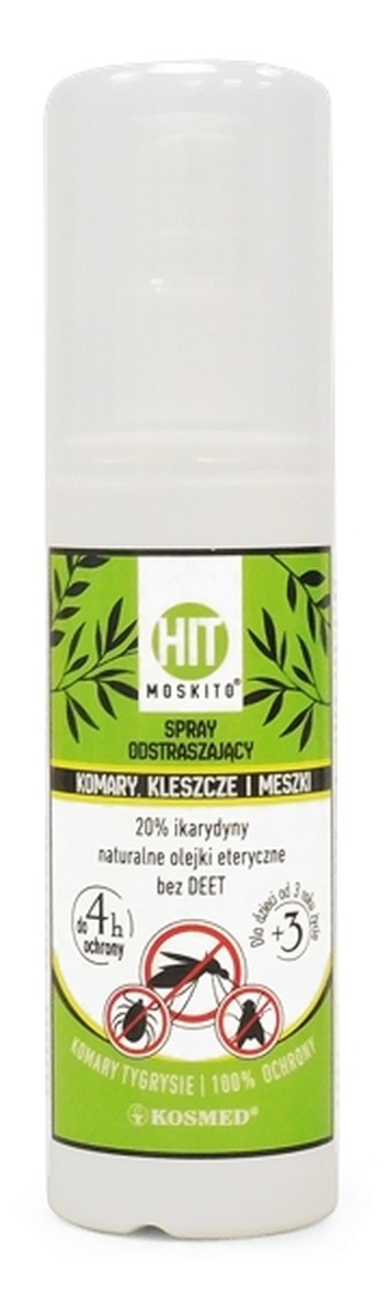 Spray odstraszający komary, kleszcze, meszki bez DEET