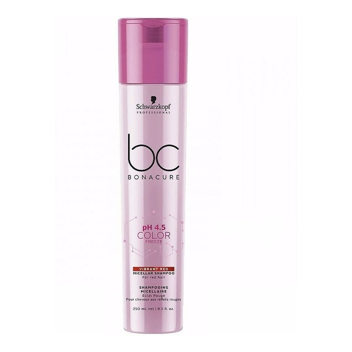 Schwarzkopf BC Bonacure pH 4.5 Color Freeze Vibrant Red Shampoo szampon do czerwonych odcieni włosów 250ml