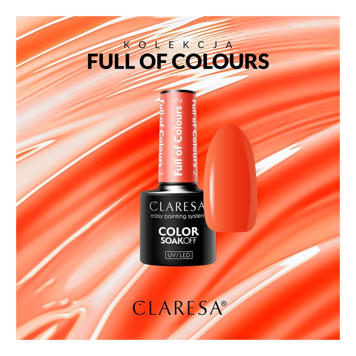 Claresa Full Of Colours Lakier hybrydowy 5g