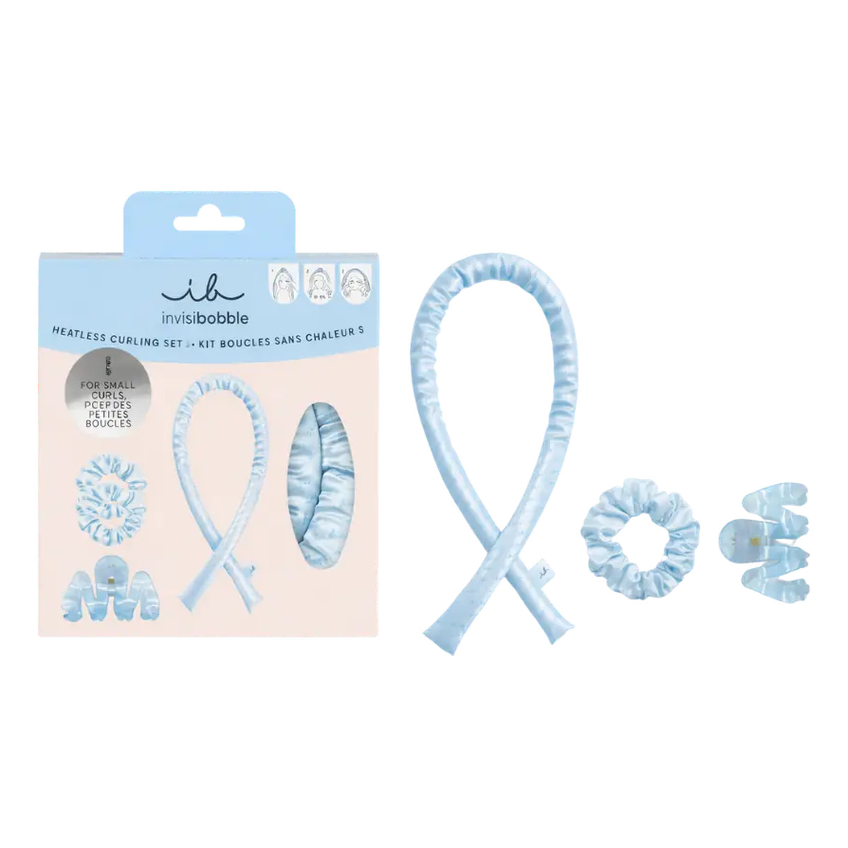 Invisibobble Heatless Curling Set zestaw do kręcenia włosów bez użycia ciepła Baby Curl S 4szt.