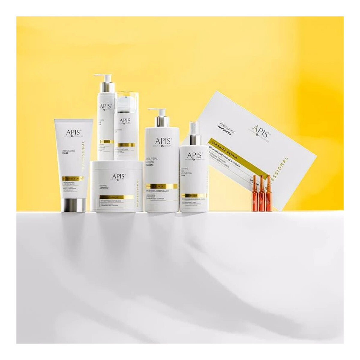 Apis Ceramide Repair łagodna Emulsja do mycia twarzy z ceramidami i beta glukanem 500ml