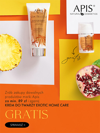 Kup  w Wizaż24  kosmetyki Apis za min. 89zł | weż krem Exotic Home Care GRATIS