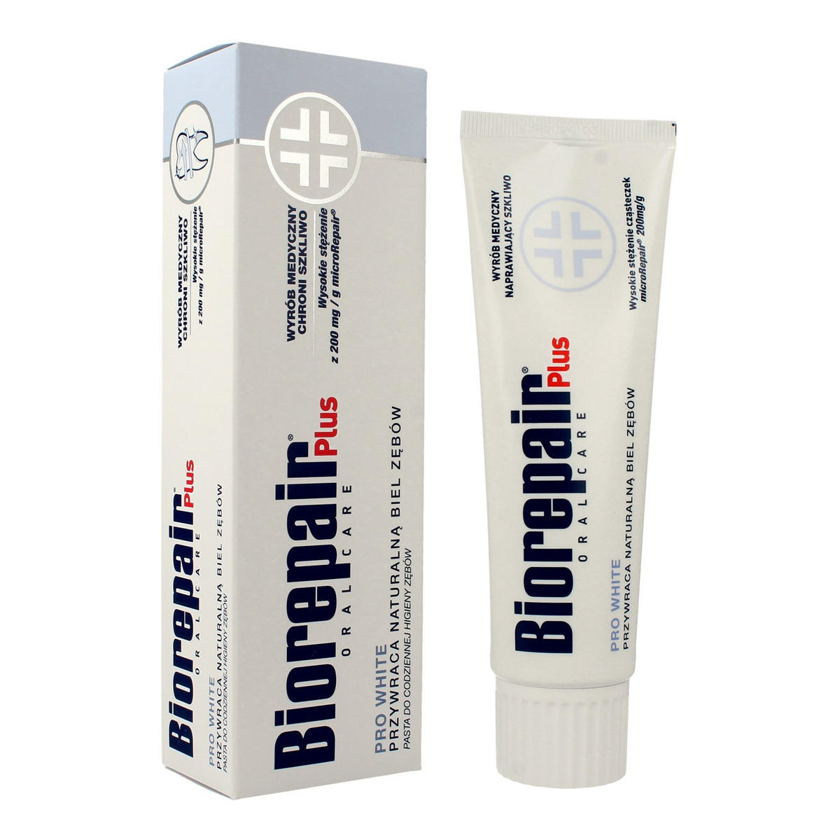 BlanX Biorepair Oral Care Plus Pasta do zębów wybielająca Pro White 75ml