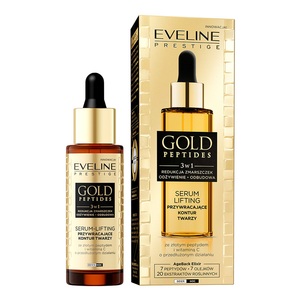 Eveline Gold Peptides Serum lifting do twarzy 30ml