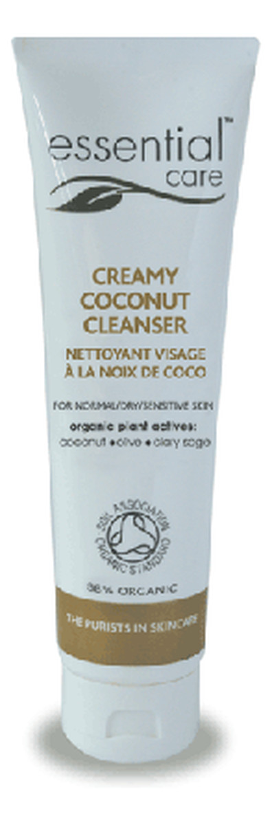 Kremowe mleczko kokosowe do mycia twarzy