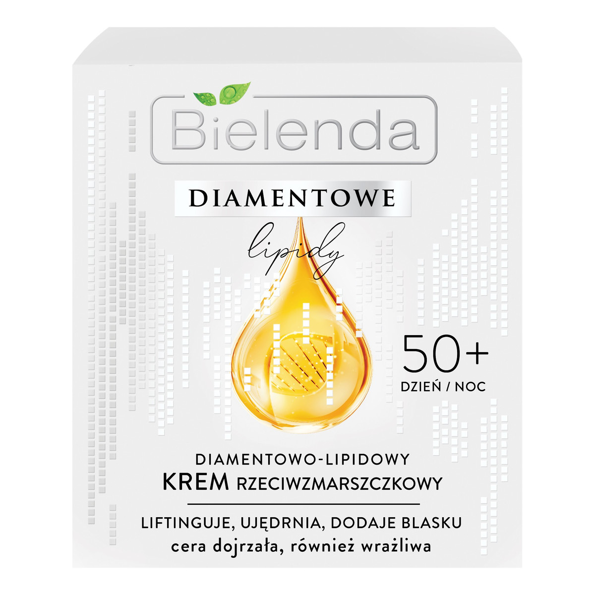 Bielenda Diamentowe Lipidy Przeciwzmarszczkowy Krem Do Twarzy 50+ 50ml