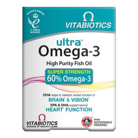 Ultra omega-3 high purity fish oils suplement diety 60 kapsułek