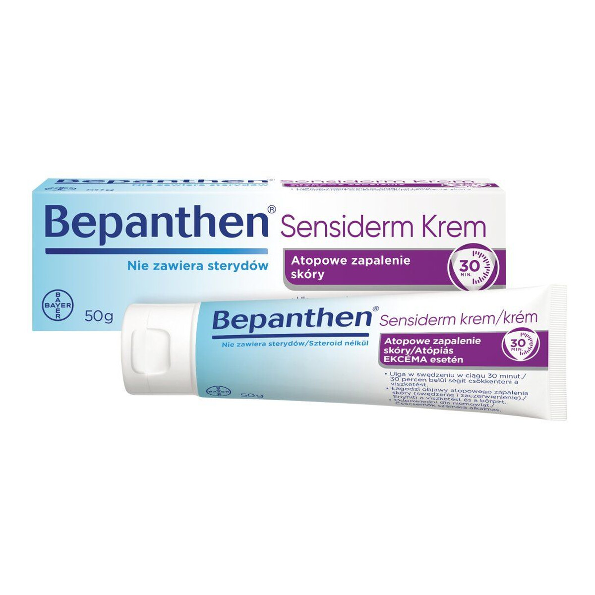 Bepanthen Sensiderm Krem na atopowe zapalenie skóry 50g