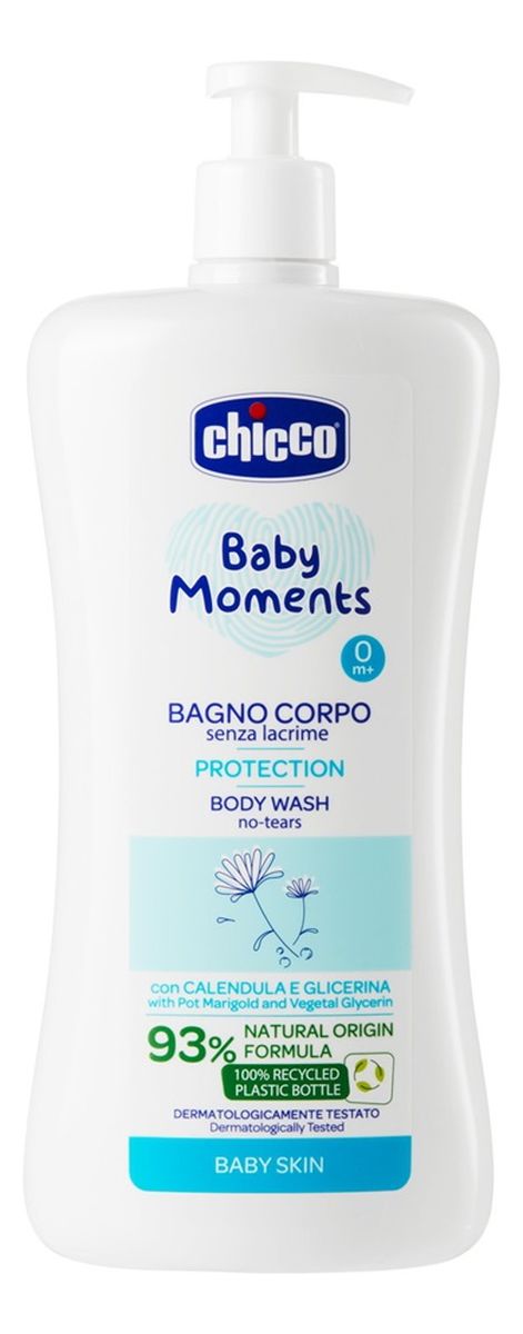Baby moments płyn do kąpieli 0m+ protection