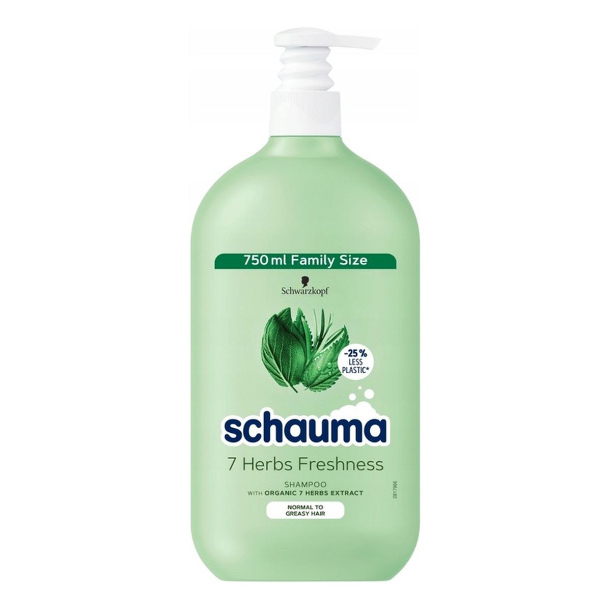 Schauma 7 herbs freshness szampon do włosów przetłuszczających się i normalnych 750ml