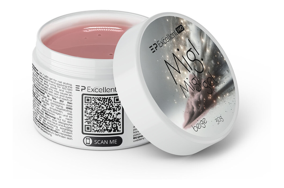 Żel budujący beige