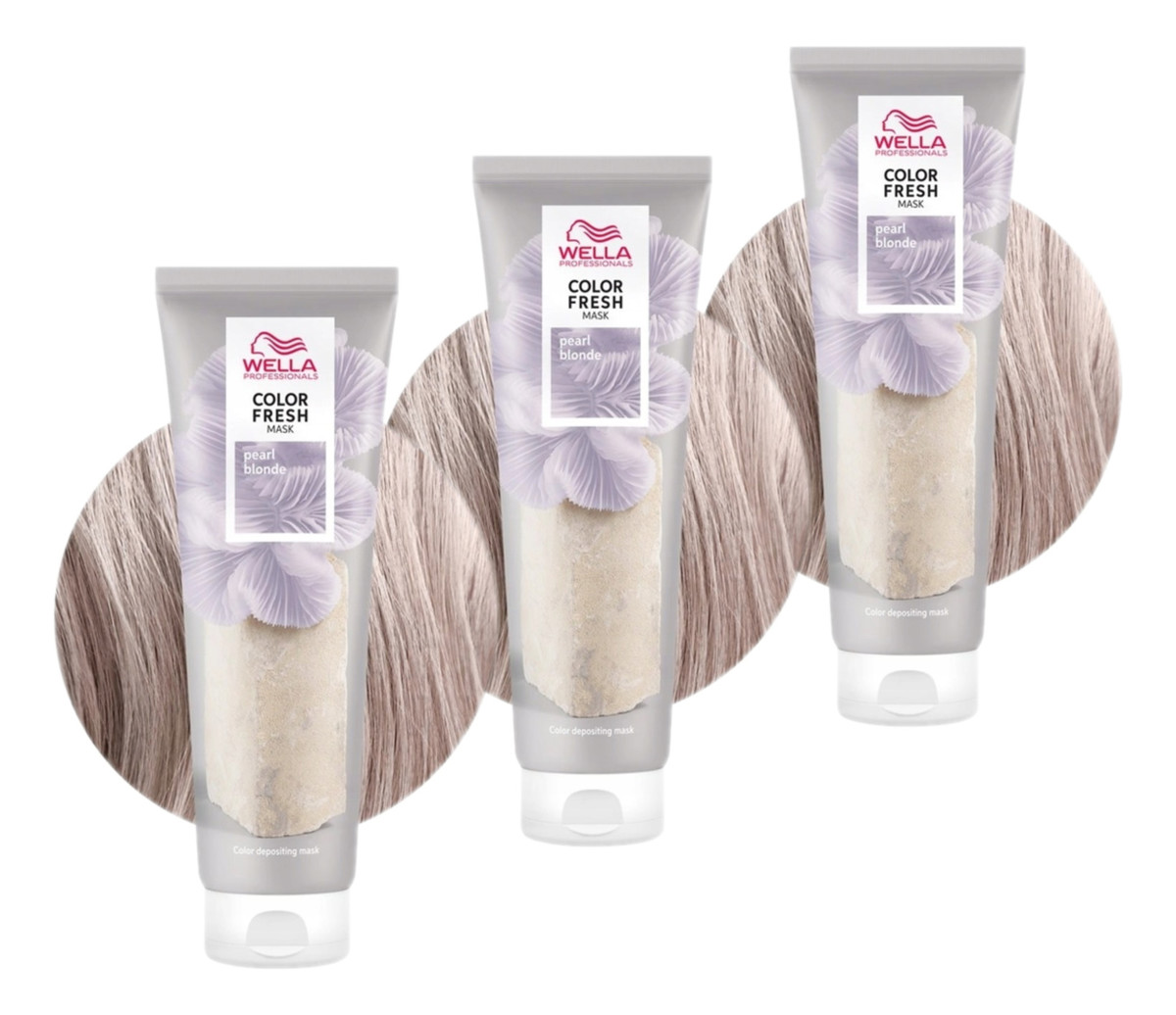 Odżywcza maska koloryzująca Pearl Blonde 3x150ml