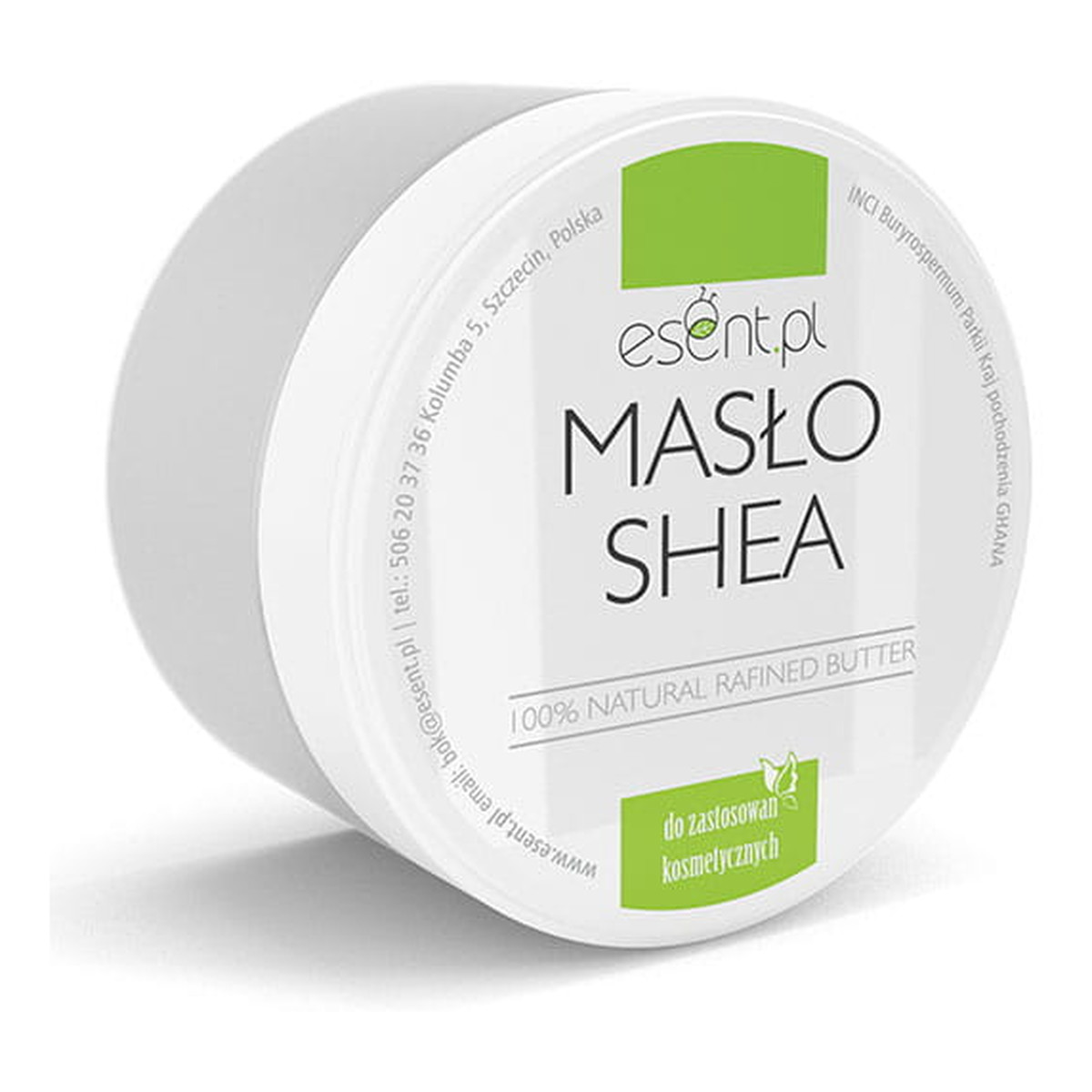 Esent Masło Shea 100% Naturalne Rafinowane 200ml
