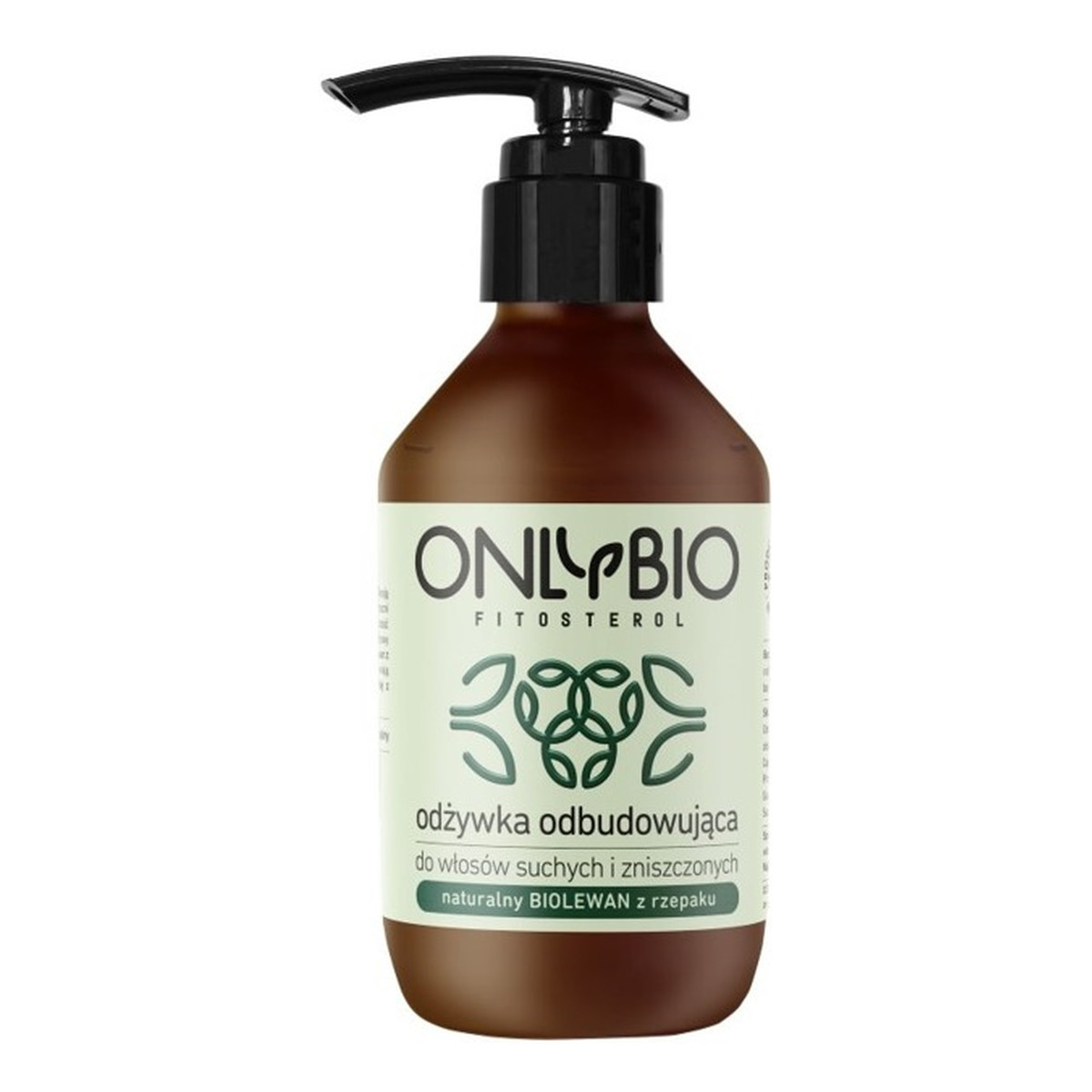 OnlyBio Fitosterol odżywka odbudowująca do włosów suchych i zniszczonych z olejem z sezamu 250ml