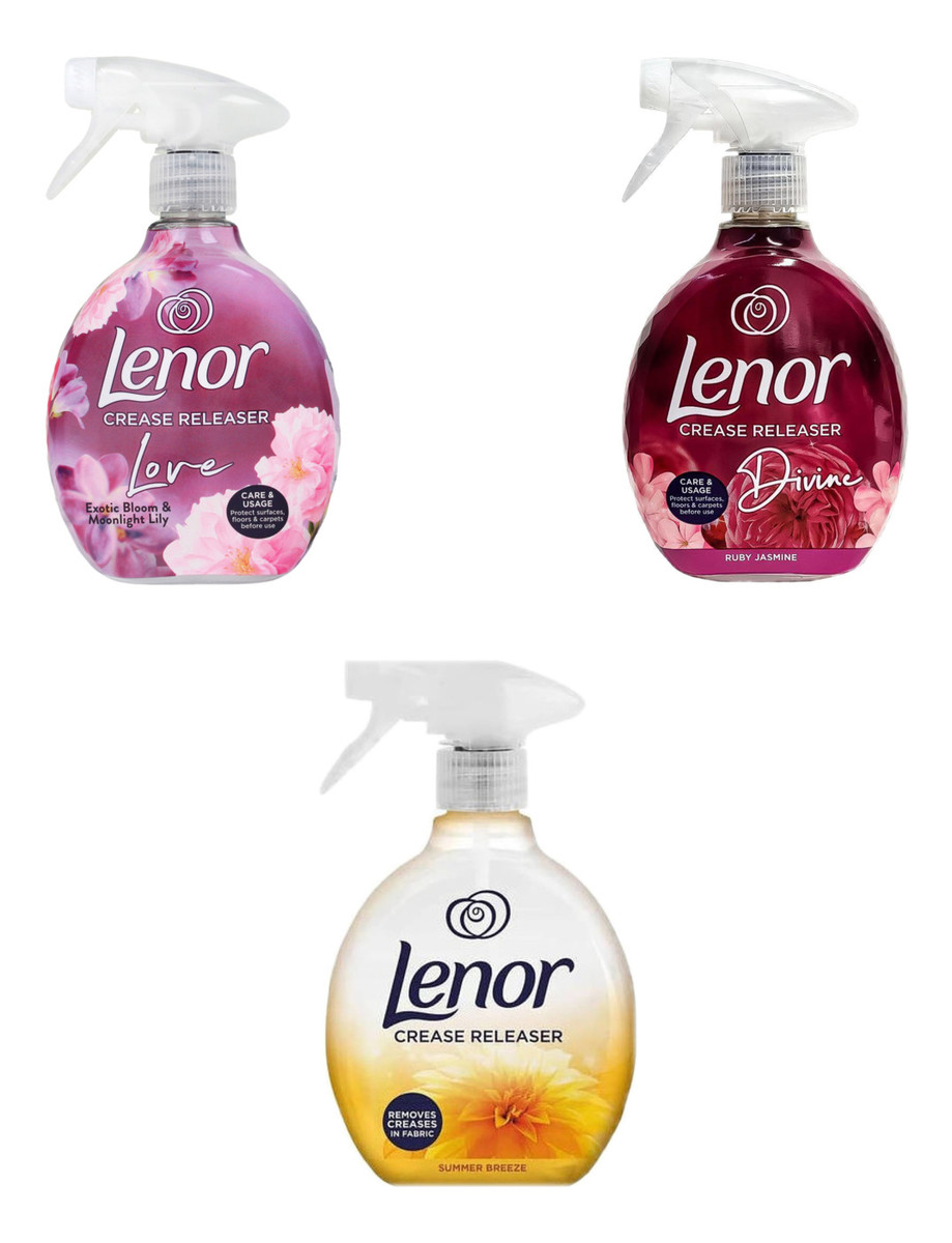Żelazko w sprayu o zapachu Bloom + Jasmine + Summer Breeze 3x500ml