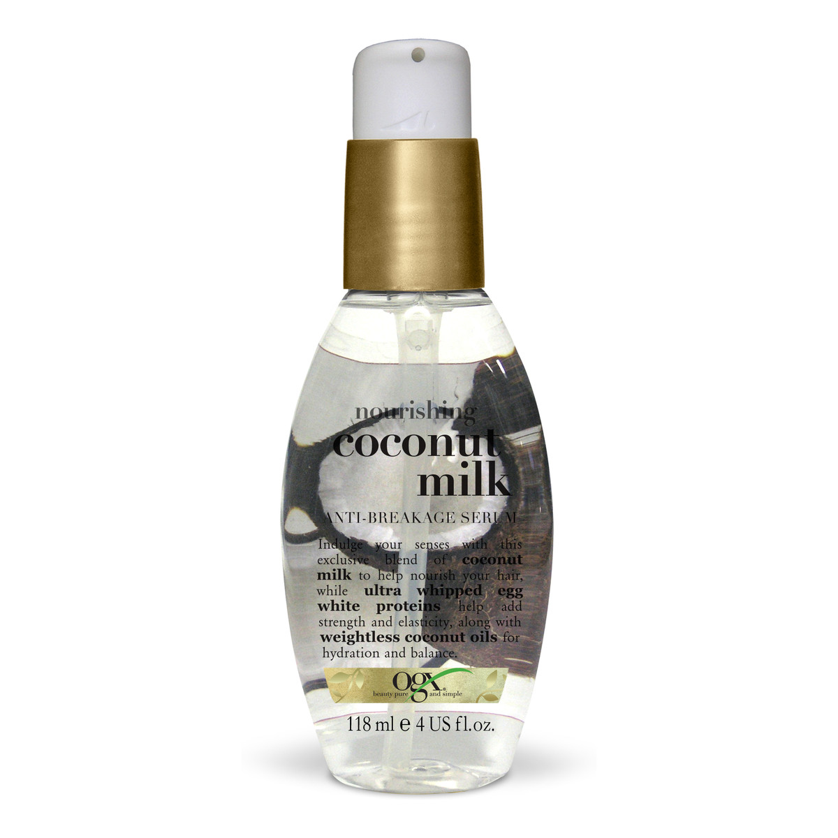 Organix Coconut Milk Serum odżywcze wzmacniające 118ml