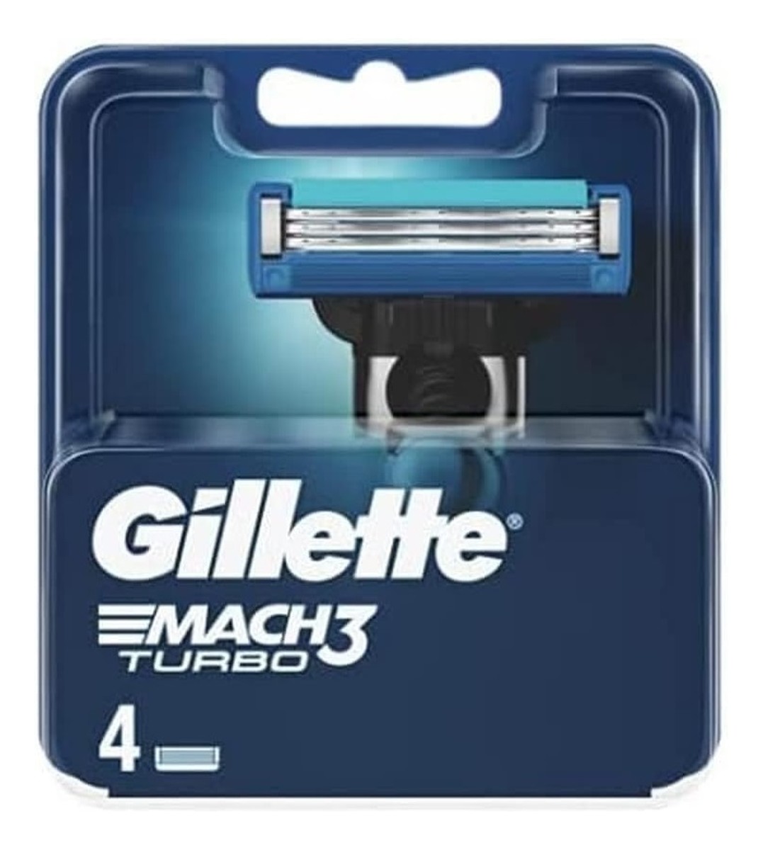Mach3 turbo ostrza wymienne do maszynki do golenia 4szt