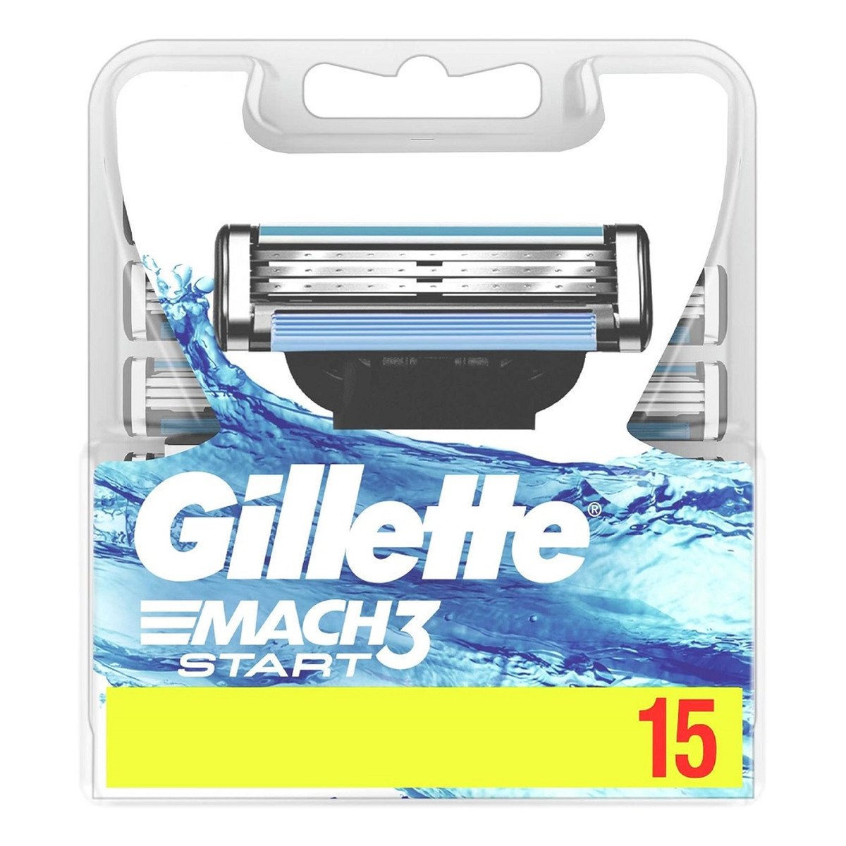 Gillette Mach3 start wymienne ostrza do maszynki do golenia 15szt