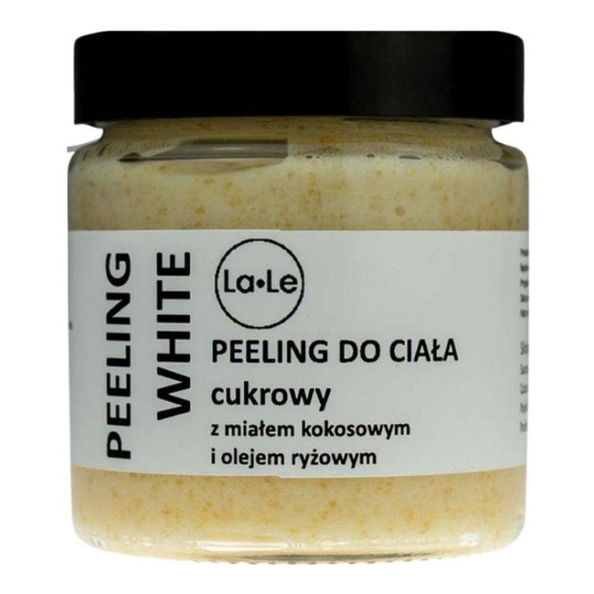 La-Le Peeling do ciała cukrowy - WHITE 120ml