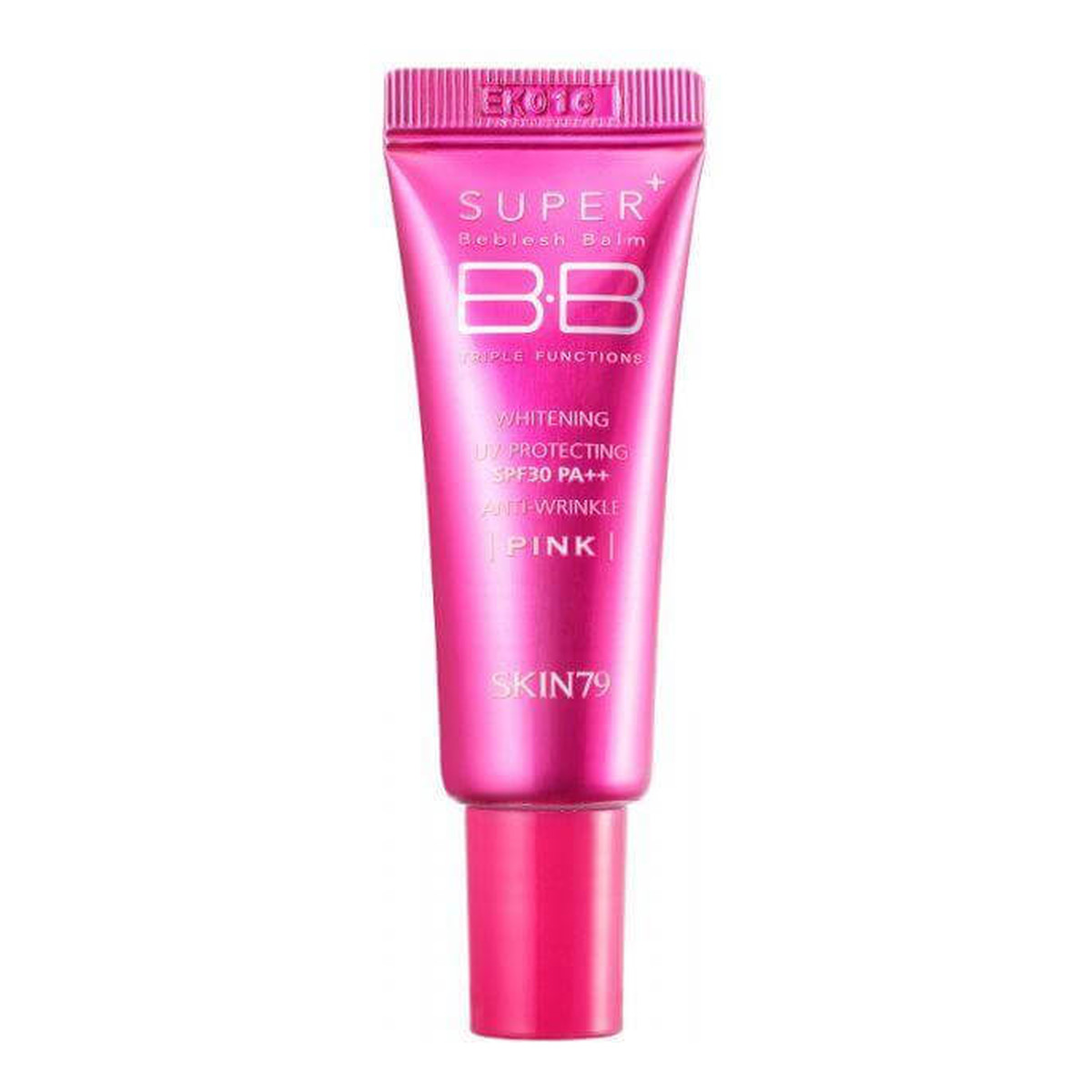 Skin79 Super Beblesh Balm Krem BB Plus 3-funkcyjny SPF30 dla cery przebarwionej tłustej Hot Pink Mini 7g