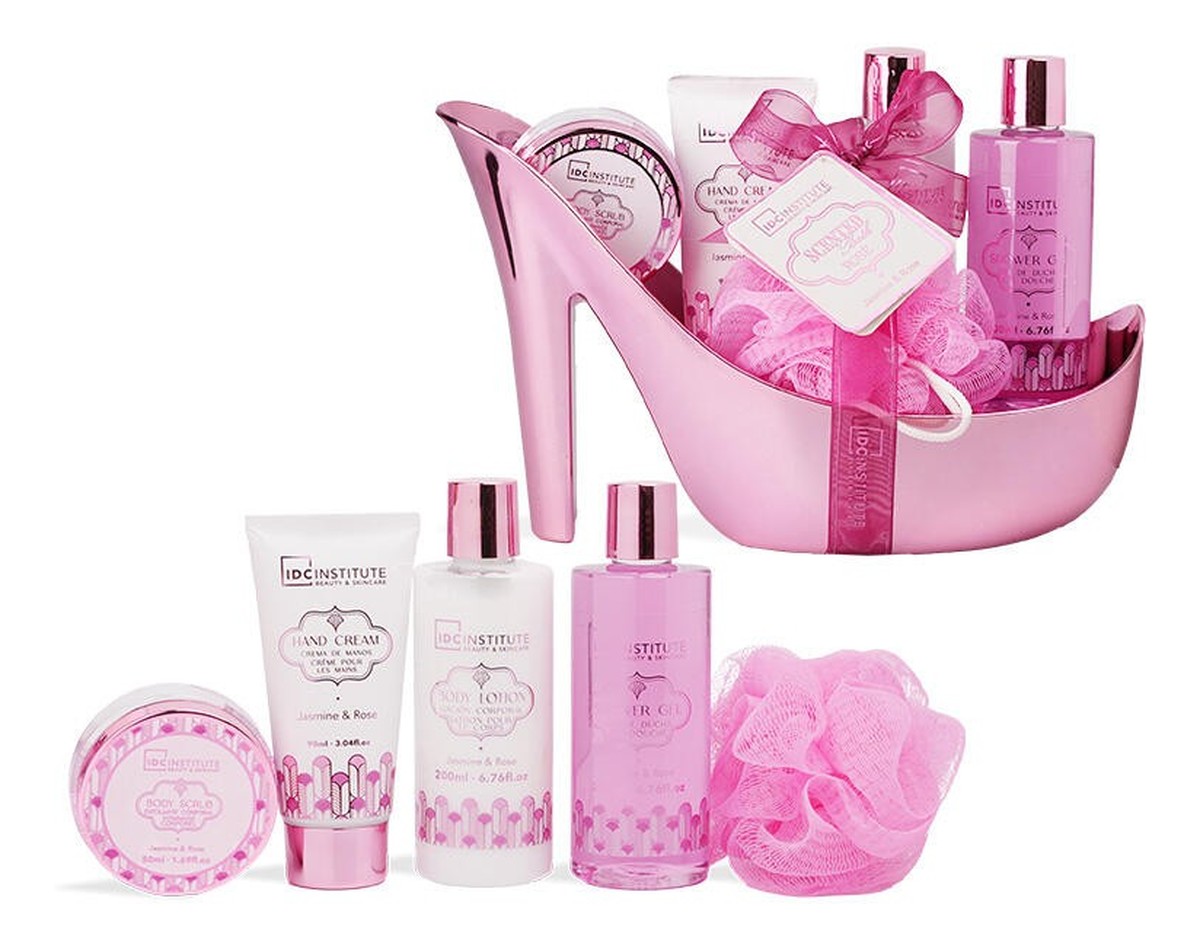 zestaw Bath rose heel, 5 szt