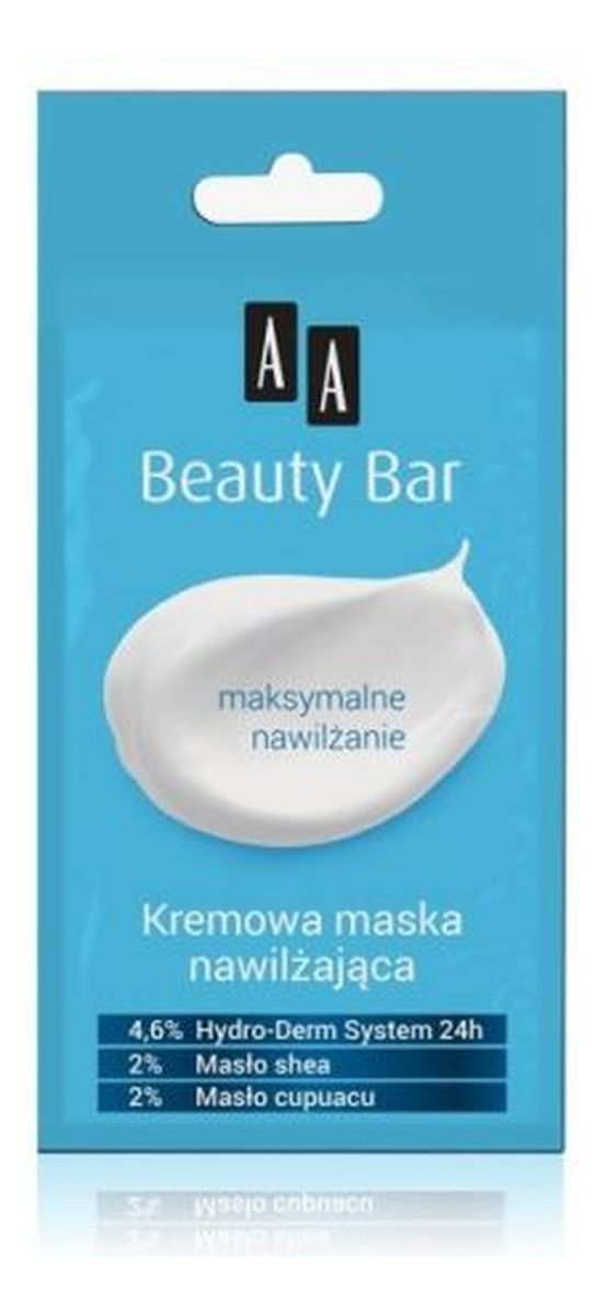 AA Beauty Bar Kremowa maska nawilżająca