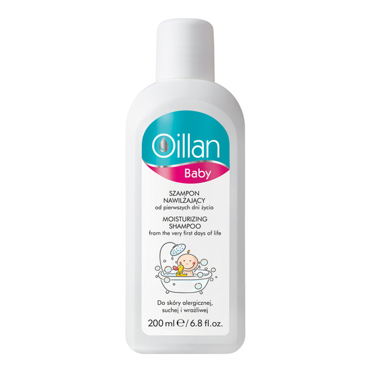 Oillan Baby Szampon Nawilżający 200ml
