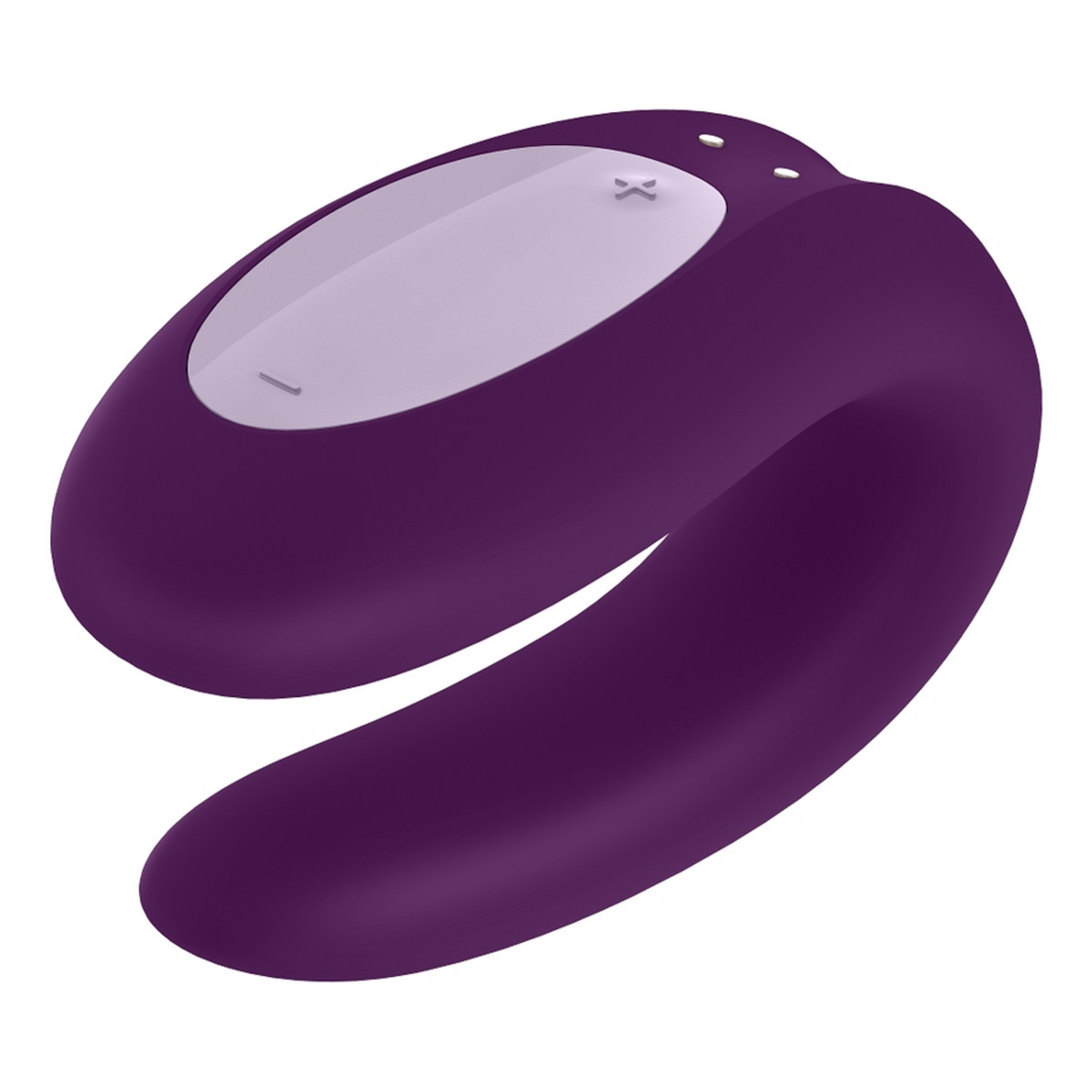 Satisfyer Double joy partner vibrator wibrator dla par sterowany aplikacją violet