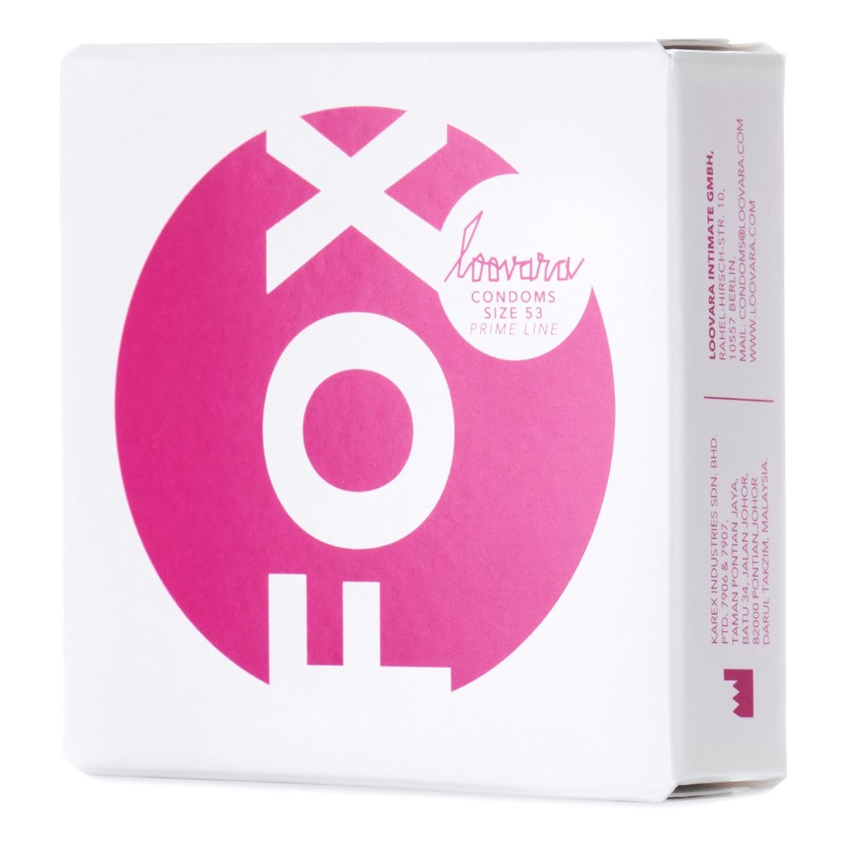 Loovara Power animal fox prezerwatywy 53mm 3szt.