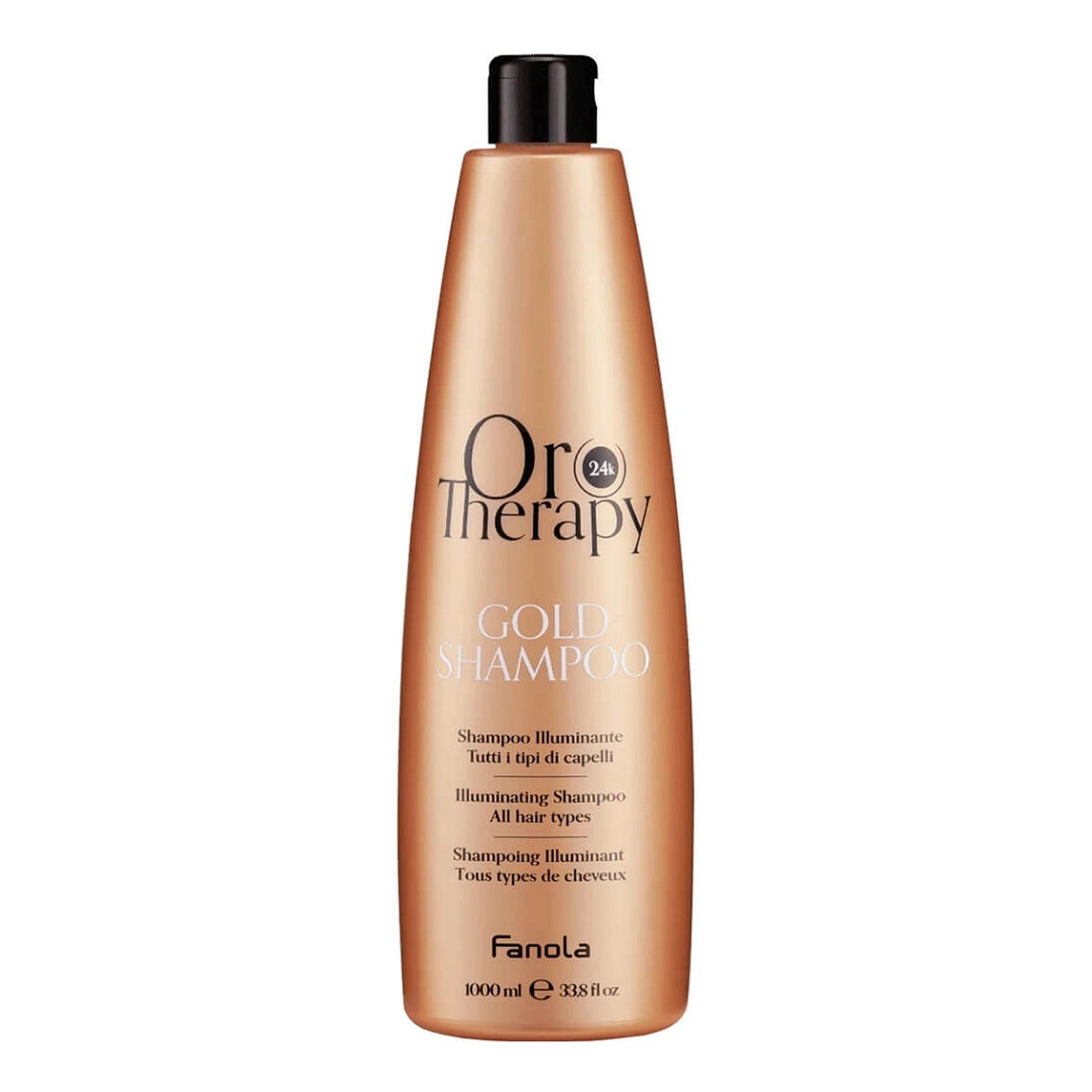 Fanola Oro Therapy Gold Shampoo rozświetlający szampon do włosów 1000ml