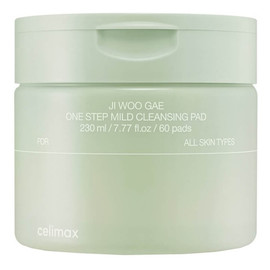 Ji woo gae one step mild cleansing pad oczyszczające płatki do twarzy 60szt