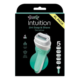 Intuition Sensitive maszynka z 4 ostrzami i 5 wkładów
