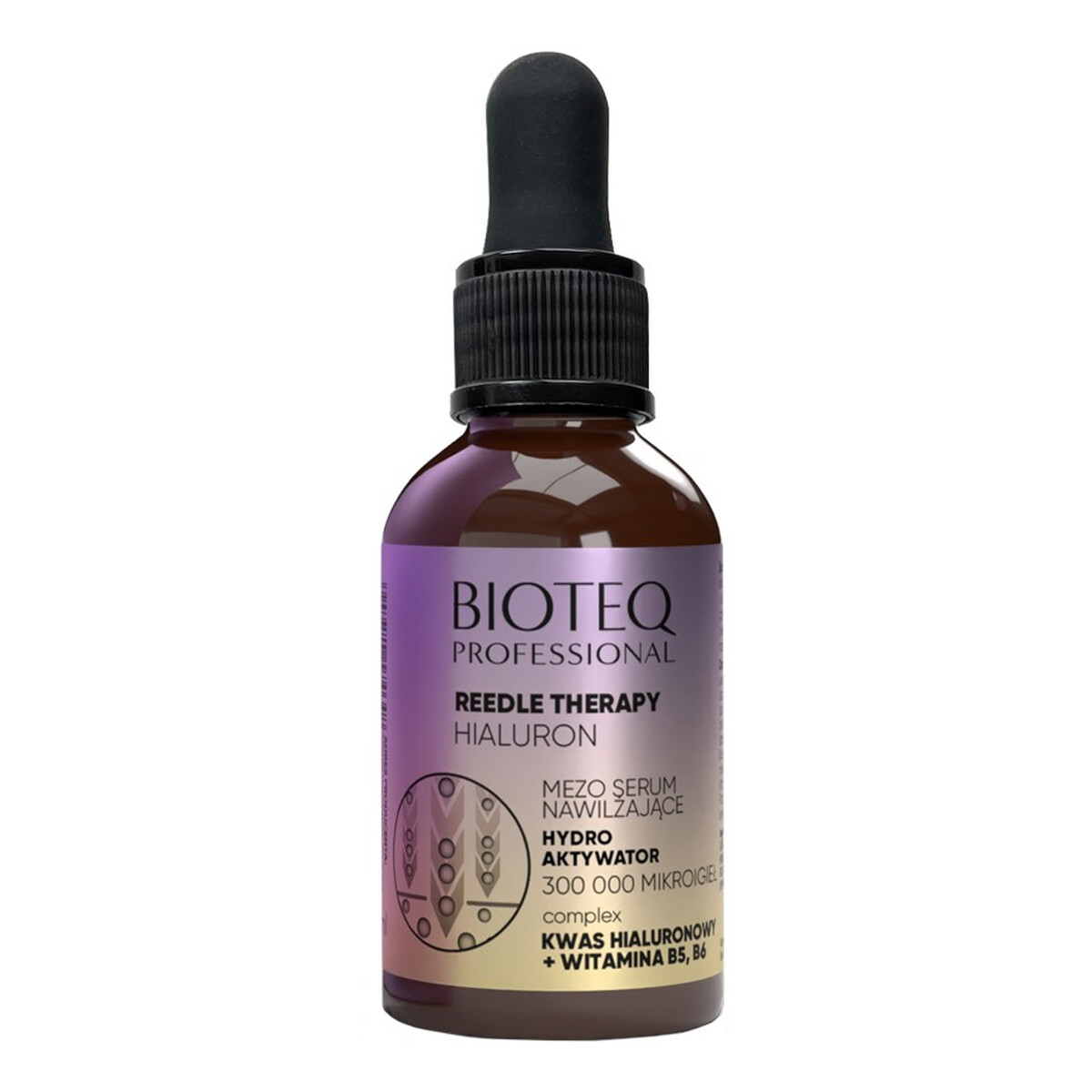 Bioteq Professional Reedle Therapy Hialuron Mezo Serum nawilżające 150 000 mikroigieł 30ml